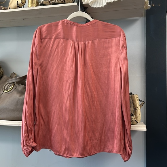 J. Crew Featherweight Satin Tie-Neck Top for Women - Picture 7 of 11